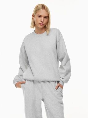 TNA Sweatfleece Cozy Fleece Perfect Fit Crewneck